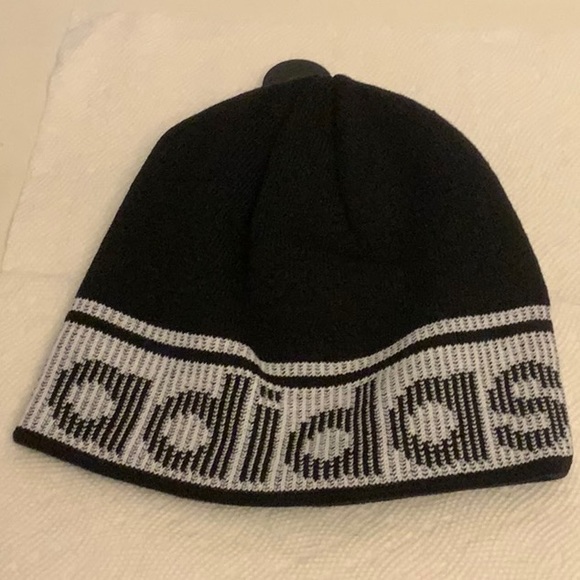 NWT Adidas youth black/white hat. - Picture 2 of 3